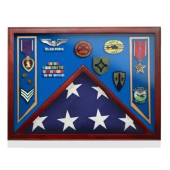 Reminded Military Shadow Box Display Case For Medals & Burial Flag - Solid Wood Cabinet With Velvet Insert 12 Reminded Military Shadow Box Display Case For Medals & Burial Flag - Solid Wood Cabinet With Velvet Insert -Safavieh Store GUEST 01151836 dc5a 4420 81fa 90567687d9f6
