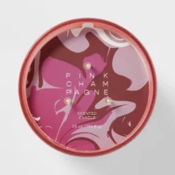 28oz Glass Champagne Candle Light Pink - Opalhouse™ 7 28oz Glass Champagne Candle Light Pink - Opalhouse™ -Safavieh Store GUEST 02057e90 68e1 4438 a010 8cbd29d85bc6