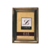 Lawrence Frames Antique Gold Brass 2x3 Picture Frame - Beaded Edge Design 11423 -Safavieh Store GUEST 036349bf 2628 441e a906 acb98225a29c