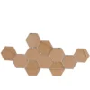 Wood Geometric Honeycomb Wall Decor With Mirrors Brown - CosmoLiving By Cosmopolitan -Safavieh Store GUEST 059361f7 1fdb 40b3 ae02 b6df86cbe558