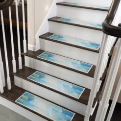 SussexHome Sea Design Cotton Anti-Slip Stair Treads, 9” X 28“ 11 SussexHome Sea Design Cotton Anti-Slip Stair Treads, 9” X 28“ -Safavieh Store GUEST 07f0a86e 9f05 4216 9477 4801e501ac17