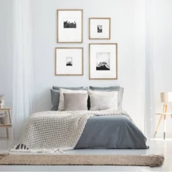 19.24" X 25.24" Matted To 8" X 10" Gallery Frame Natural Wood - Threshold™ Designed With Studio McGee -Safavieh Store GUEST 084527e0 0409 4e56 8136 8a42a3a112fa