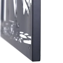 Shadows Of Sailboat In San Francisco Bay Metal Wall Decor Black - StyleCraft -Safavieh Store GUEST 0c959e2e 763e 4b19 9141 7e2f2d336b2b