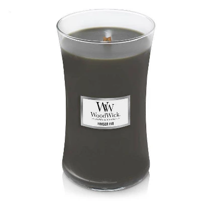 21.5oz Large Jar Fraser Fir - WoodWick 3 21.5oz Large Jar Fraser Fir - WoodWick