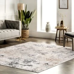 NuLOOM Danae Abstract Machine Washable Area Rug