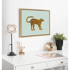 18" X 24" Sylvie Glam Cat By Bouffants And Broken Hearts Framed Wall Canvas Gold - Kate & Laurel All Things Decor 11 18" X 24" Sylvie Glam Cat By Bouffants And Broken Hearts Framed Wall Canvas Gold - Kate & Laurel All Things Decor -Safavieh Store GUEST 1154d9b0 68bc 452c b376 4b00736f6396