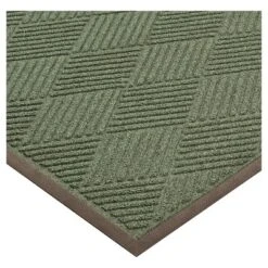 Dark Green Solid Doormat - (4'x6') - HomeTrax -Safavieh Store GUEST 127197cf 5e96 4b0f b291 14c22adbe587