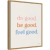 16" X 20" Do Good By Laura Marshall Framed Canvas Wall Art Light Brown - Amanti Art -Safavieh Store GUEST 1398f80b 701e 4644 83ce 21c4bf915f82