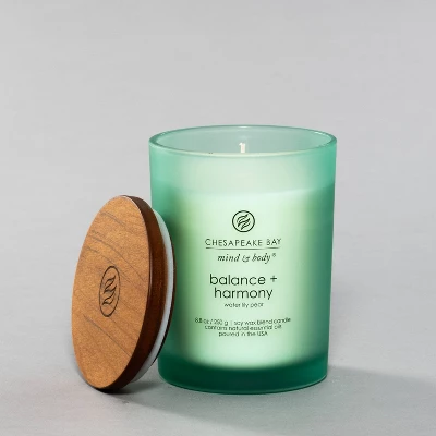 Glass Jar Candle Water Lily Pear - Chesapeake Bay Candle 3 Glass Jar Candle Water Lily Pear - Chesapeake Bay Candle