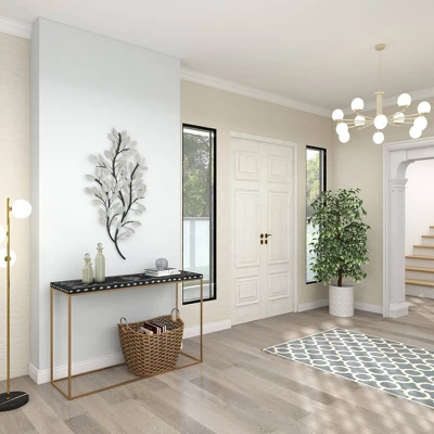 Metal Leaf Metallic Wall Decor With Stem - Olivia & May 13 Metal Leaf Metallic Wall Decor With Stem - Olivia & May - Image 11