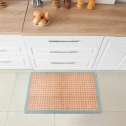 World Rug Gallery Natural Border Anti-Fatigue Standing Mat -Safavieh Store GUEST 18a187fd 77fa 4ecd ab29 c79c47216c34