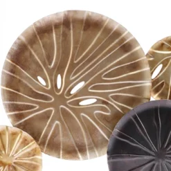 LuxenHome Multi-Color Sand Dollar 47.5" W X 27.5" H Metal Wall Decor -Safavieh Store GUEST 198826e0 1c22 4045 8d64 ee8b9134ee78