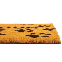 Juvale Nonslip Coco Coir Mat For Outdoor Entrance, Wipe Your Paws Doormat For Front Door Entry, Dog Lovers, 17 X 30 In -Safavieh Store GUEST 19a693d1 a3e1 4895 aa9d b8e473889d11