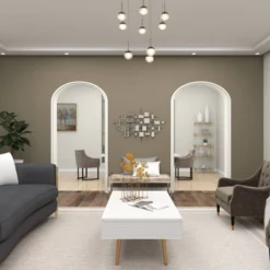 Glam Metal Abstract Wall Decor With Square Mirrored Accents Black - Olivia & May -Safavieh Store GUEST 1a1b07d4 9a59 48fc ad91 ee2b2395d31a