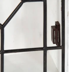 Megara Decorative Wooden Wall Hanging Curio Cabinet Whitewash Finish - Kate & Laurel All Things Decor -Safavieh Store GUEST 1f6fd8d2 7f25 4ccc b47e c200793108f6