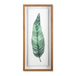 (Set Of 3) 28"x12" Framed Leaves Decorative Wall Art White - Threshold™ -Safavieh Store GUEST 214fdd58 752e 4cd5 99b6 07b5a2d55b3e
