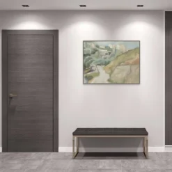 42" X 32" Afternoon Forest Hike By Urban Road Framed Canvas Wall Art Print - Amanti Art -Safavieh Store GUEST 217266c7 0c57 4603 9dac 508069e28bbf