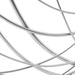 LuxenHome Silver Metal Abstract Swirl Round Wall Art Decor -Safavieh Store GUEST 25dd7434 fc55 4d08 aedf a17b3b63cc29