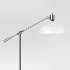 Crosby Bell Floor Lamp Brass With Glass Shade - Threshold™ -Safavieh Store GUEST 26149be8 59a3 4410 bac0 69bf4e1c57fc