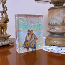 Azar Displays Clear Acrylic Magnetic Photo Frame Block 5" X 7" Vertical/Horizontal -Safavieh Store GUEST 276aca2a dff7 456c b5d3 9b587739595f
