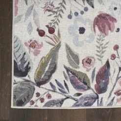 Nourison Washables Floral Indoor Non-Skid Area Rug -Safavieh Store GUEST 2825ae76 9fc2 43d8 81c8 f5924f27a474