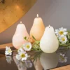Neutral Pear Candles Kit - Set Of 3 -Safavieh Store GUEST 28ff3fcf 2c21 4d2e b76f 51f98c1daa54