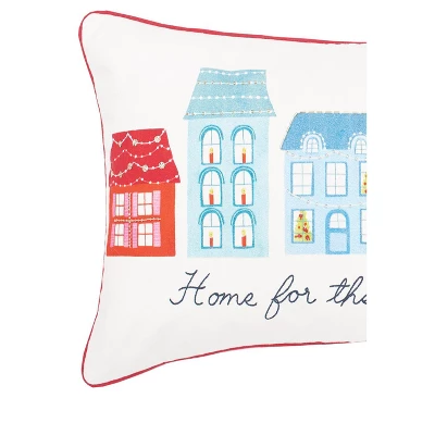 C&F Home Village Holiday Printed & Embellished Throw Pillow 3 C&F Home Village Holiday Printed & Embellished Throw Pillow