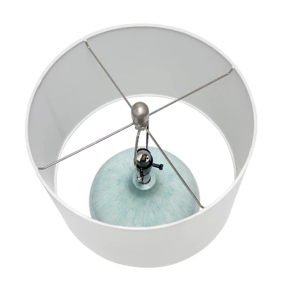 Bayside Horizon Table Lamp With Fabric Shade White/Light Blue - Lalia Home 6 Bayside Horizon Table Lamp With Fabric Shade White/Light Blue - Lalia Home - Image 4