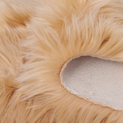 PiccoCasa Artificial Animal Wool Modern Floor Mats 1 Pc 7 PiccoCasa Artificial Animal Wool Modern Floor Mats 1 Pc - Image 5