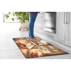 World Rug Gallery Village Restaurant Scenery Anti-fatigue Kitchen Mat -Safavieh Store GUEST 308a97b6 4ae7 4f2e 9da7 0c1982a2da87
