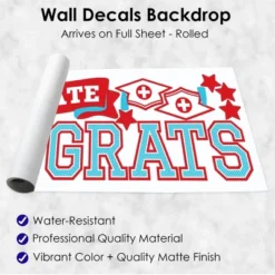 Big Dot Of Happiness Nurse Graduation Party Photo Backdrop - Wall Decals -Safavieh Store GUEST 32491fff 9fbc 4bff a78f 7af6047a0915