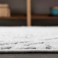 Jordan High-Low Pile Art Deco Geometric Indoor/Outdoor Area Rug - JONATHAN Y -Safavieh Store GUEST 32fd5ff1 3b80 41eb a201 bfa55faf30ff