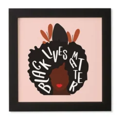 Oris Eddu Black Lives Matter Framed Wall Canvas Pink - Deny Designs 10 Oris Eddu Black Lives Matter Framed Wall Canvas Pink - Deny Designs -Safavieh Store GUEST 33c0fbcb c5c6 4e20 8078 6d5c0156e546