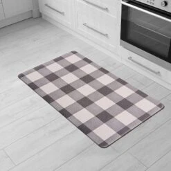 World Rug Gallery Checkered Plaid Anti-Fatigue Standing Mat -Safavieh Store GUEST 3451f16c c9f8 4238 9f9a dcb7f9e83d46