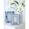 Shiraleah Blue Eden "Mr & Mrs" 4x6 Picture Frame -Safavieh Store GUEST 35825007 6da9 4b1b bcfc 63a16ae599d3