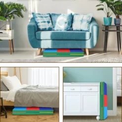 Costway 58'' Toddler Foam Play Mat Baby Folding Activity Floor Mat Home School Daycare 16 Costway 58'' Toddler Foam Play Mat Baby Folding Activity Floor Mat Home School Daycare -Safavieh Store GUEST 3836e8f1 960f 4fbe 9ce1 8ce5a09c54a7