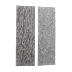 Set Of 2 Wooden Leaf Intricately Carved Wall Decors Gray - Olivia & May 11 Set Of 2 Wooden Leaf Intricately Carved Wall Decors Gray - Olivia & May -Safavieh Store GUEST 38997754 f07d 4556 a469 08b873422ec2