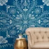 Sunshinecanteen Flores Cyan Tapestry - Society6 -Safavieh Store GUEST 394ae524 4ea9 4d61 a2ad 63b5437d435f
