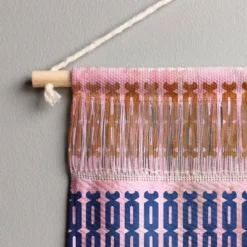 Schatzi Brown Mila Stripe Multi Wall Hanging Portrait Pink - Deny Designs -Safavieh Store GUEST 39d3eb2e e4f6 4d0b a1c7 9a4a6e94dff7