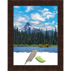 Amanti Art William Mottled Bronze Narrow Picture Frame -Safavieh Store GUEST 3a4f360d 3f79 42cd 8eaa 6e584ea2c578
