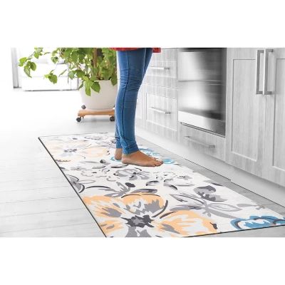 World Rug Gallery Modern Floral Anti Fatigue Standing Mat 11 World Rug Gallery Modern Floral Anti Fatigue Standing Mat - Image 9