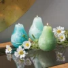 Sea Green Pear Candles Kit - Set Of 3 -Safavieh Store GUEST 3c1c3ed3 a3fc 4c34 b19b 20f1ac03217f