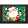 Santa Ho Ho Ho Christmas Doormat Holiday Indoor Outdoor 30" X 18" Briarwood Lane -Safavieh Store GUEST 3ffb8786 f939 4f05 9a93 abe57737c55f