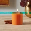Ribbed Pillar Pumpkin Spice Candle - Threshold™ -Safavieh Store GUEST 409ae1ea b3ec 4015 81c1 19b6ed2b7996