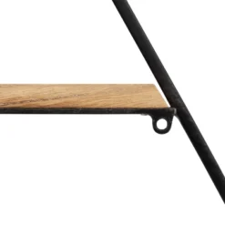 25.5" X 22" X 5" Ladd Hexagon Floating Shelves Rustic Brown - Kate & Laurel All Things Decor -Safavieh Store GUEST 412c692f cd49 41ee 8622 d667560e0603