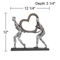 Dahlia Studios The Weight Of Love 12" High Figurines And Heart Sculpture -Safavieh Store GUEST 441ba0dc 2981 4ae5 9474 f8611d034819