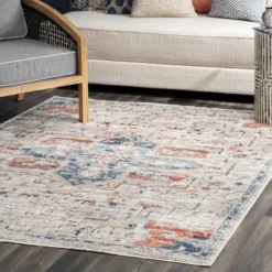 NuLOOM Janessa Croix Medallion Area Rug