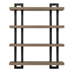 36" X 28.4" 4 Tier Floating Bracket Wall Shelf Unit - Danya B. -Safavieh Store GUEST 449060d7 aa58 4c43 8bd4 eb40be629506
