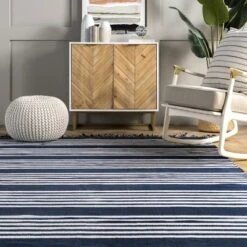 NuLOOM Rowen Striped Cotton Tassel Area Rug -Safavieh Store GUEST 459ebd92 f725 46ee b3c7 75f4ce473b0b