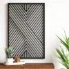 Geometric MDF Wood Wall Panel Black - Project 62™ -Safavieh Store GUEST 46492091 0da3 455d 8ba0 091f60f495c2